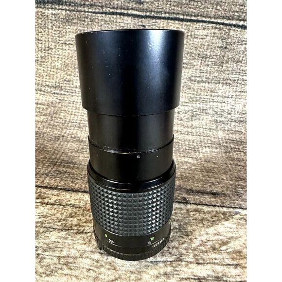 Vintage Minolta MD Tele Rokkor-x 200mm 1:4 Lens As-Is - Picture 4 of 11